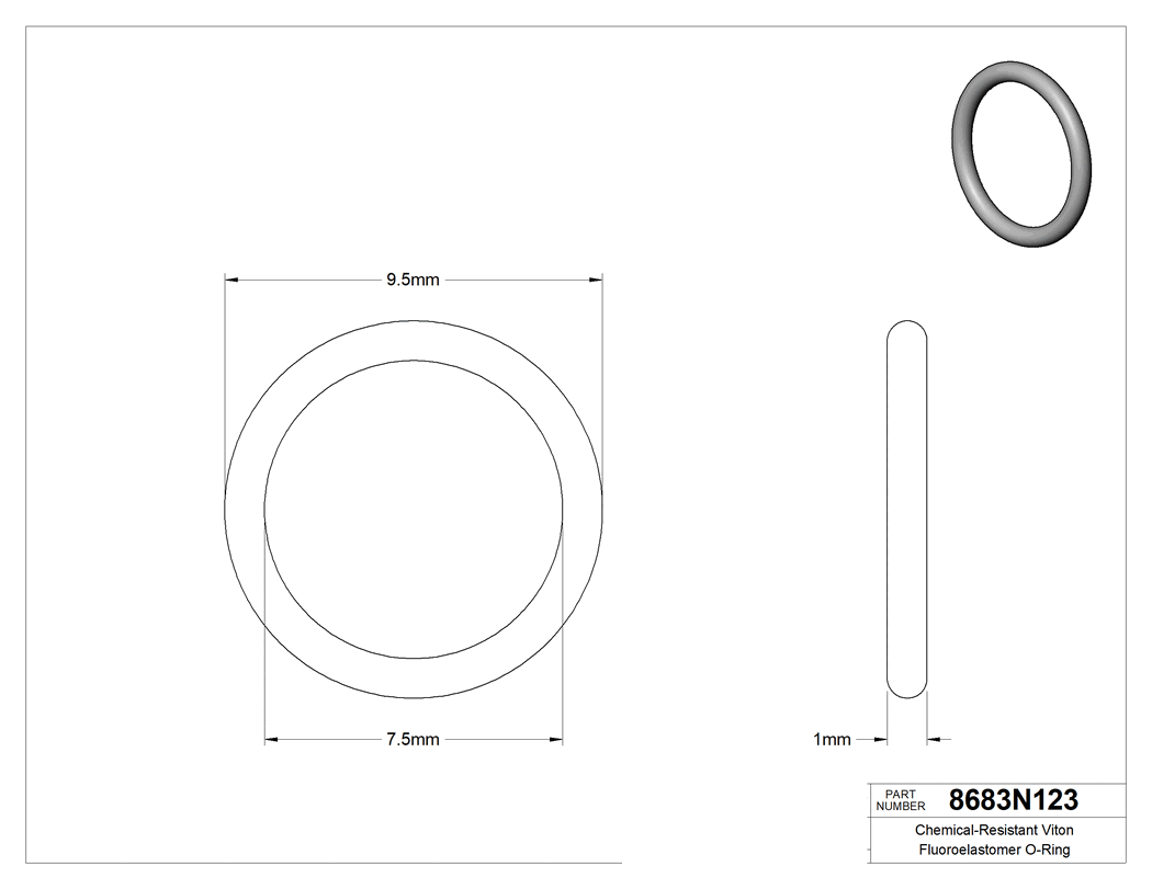 Technical drawing - 8683N123